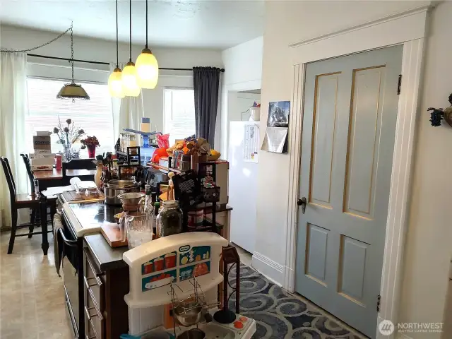 Unit 1 kitchen and dining area