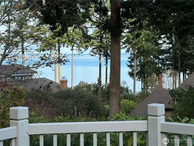 View from the deck