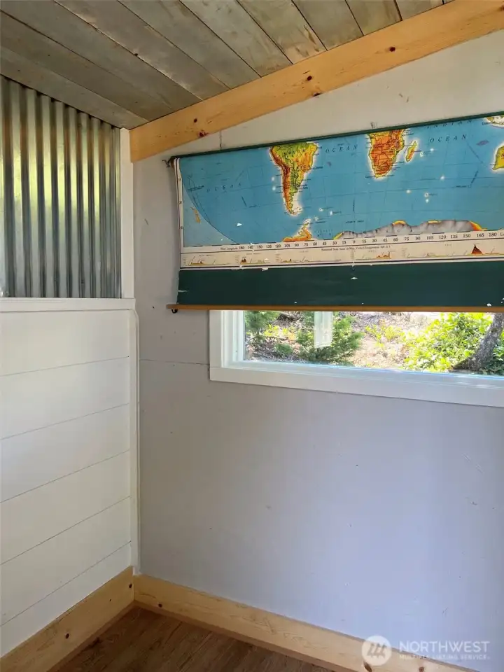 Taken from the east end of the property.