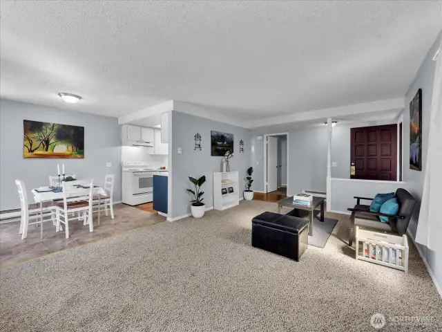Well designed layout maximizing space and functionality.