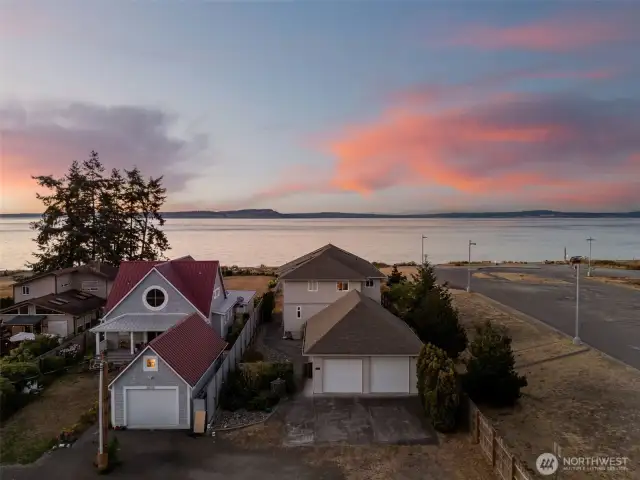 Your two car garage has one taller garage door for your RV? Boat?