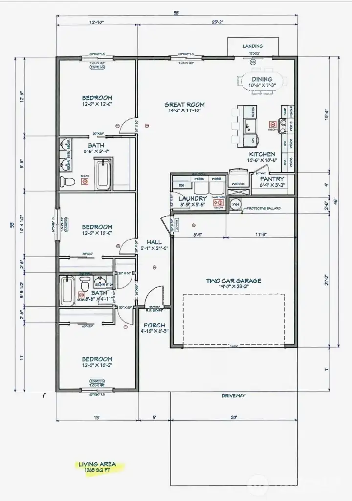 Floor plan for reference only. Actual measurements may differ