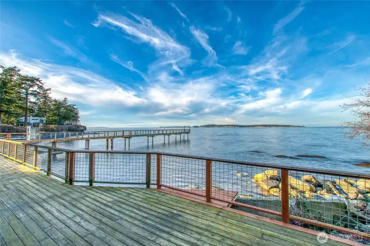 Private Deck looking West