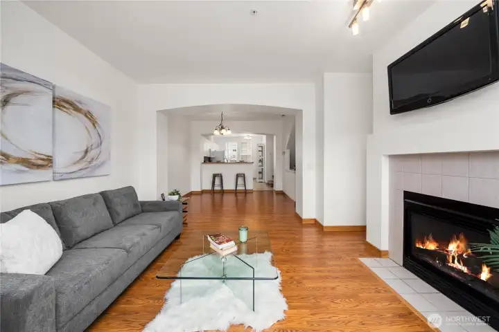 Hardwood Flooring for easy maintenance.