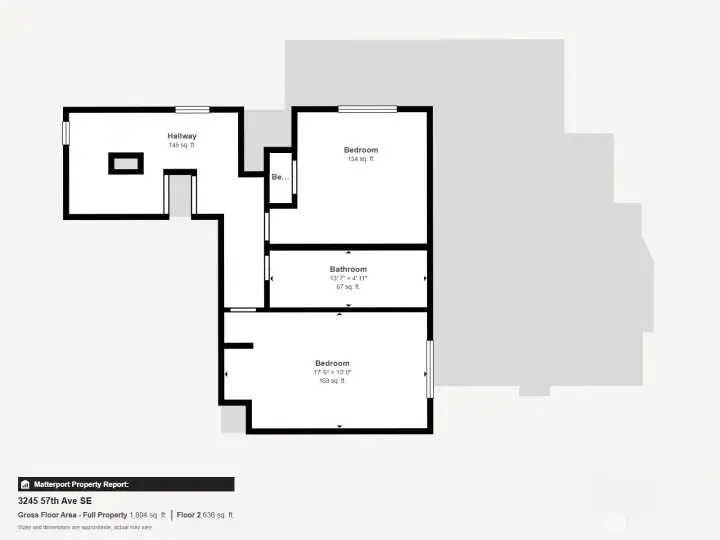 Upstairs Floorplan