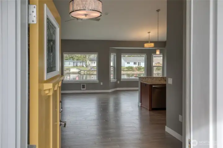 entrance leads you into the great room