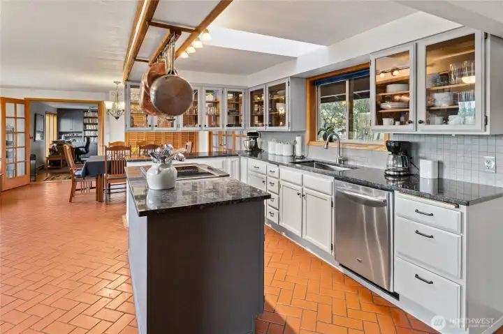 Tile flooring and newer appliances