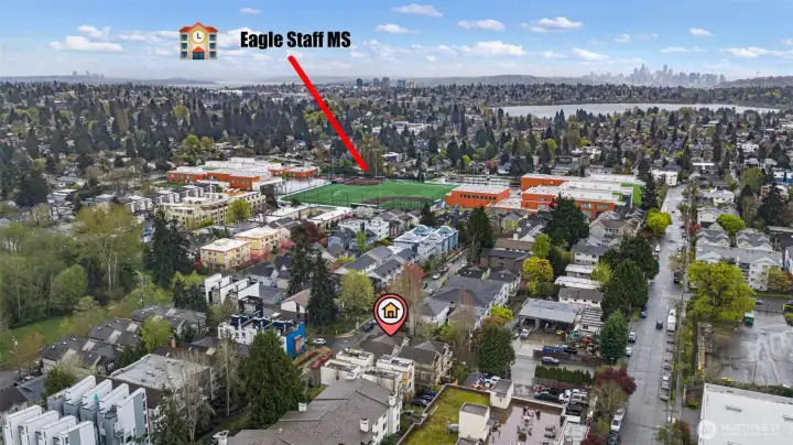 Parks: Licton Springs Playground and Park, Green Lake, Woodland Park Zoo, Mineral Springs Park  Restaurants & Pubs: A large choice along Green Lake, Greenwood, Phinney, Wallingford  Commute:  Easy access to downtown Seattle, UW, north to Lynnwood, Edmonds via I5 or I99, walk to rail line access at Northgate Station.  Walk to:  UW Northgate Medical Center, Kraken Community Iceplex, North Seattle College