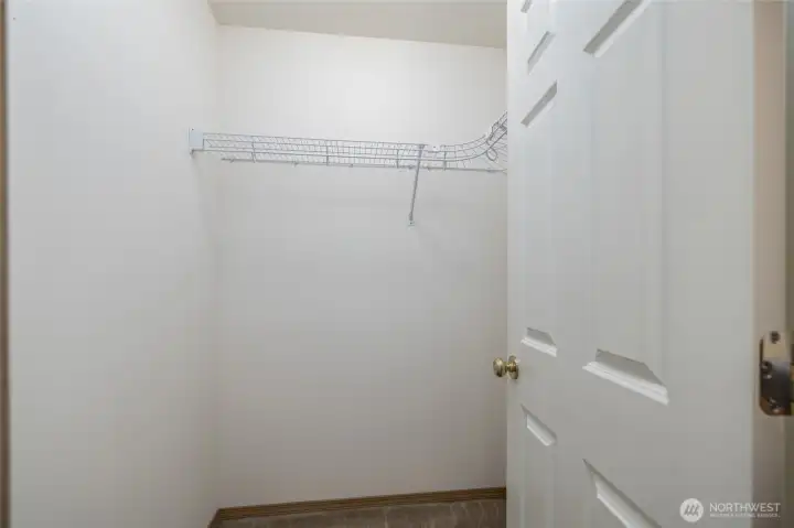 Second of TWO walk-in closets.