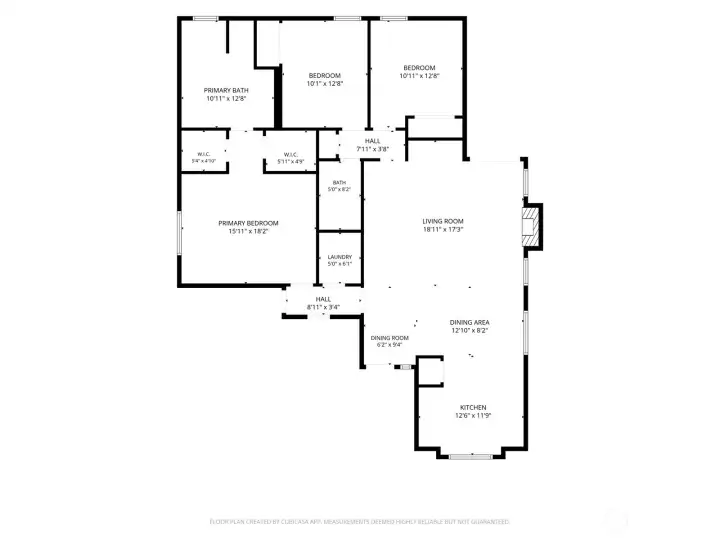 Such a great floor plan!  Check out the size of the primary suite and en-suite bath.