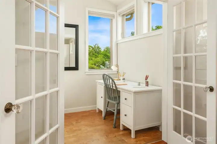 Office off of primary bedroom