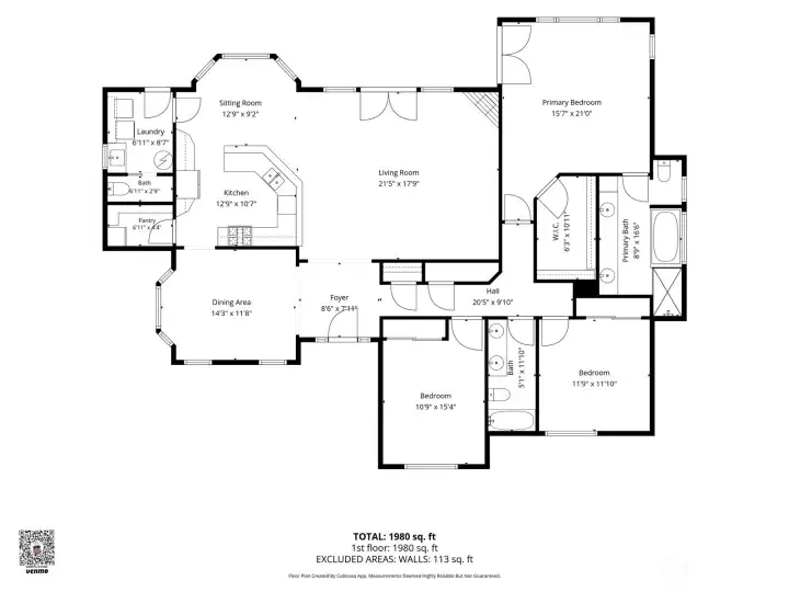 Floor plan for the home. Floor plan for the home.
