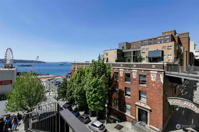 Located just above the Seattle waterfront.