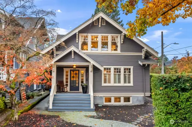 Absolutely stunning craftsman has old world charm with all the modern amenities!