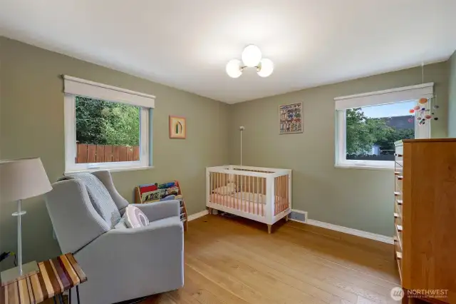 Second bedroom at rear of house. Lots of light.
