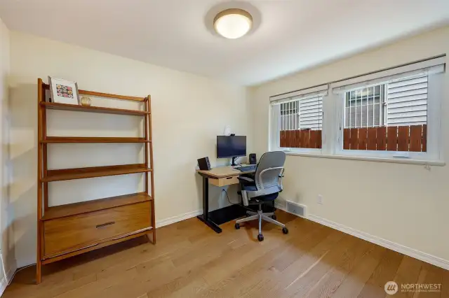 Third bedroom flexible for office as well.