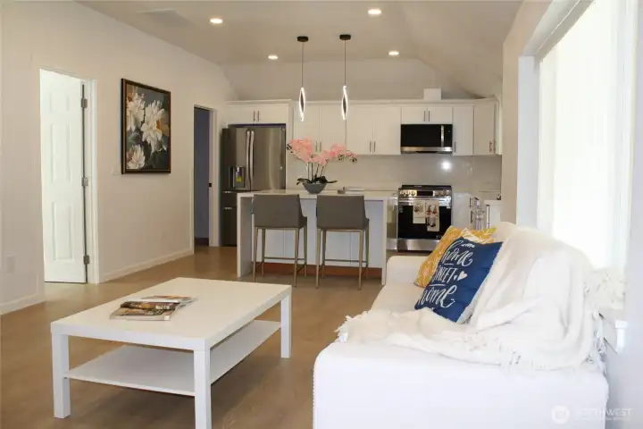 Open Kitchen/Living Room