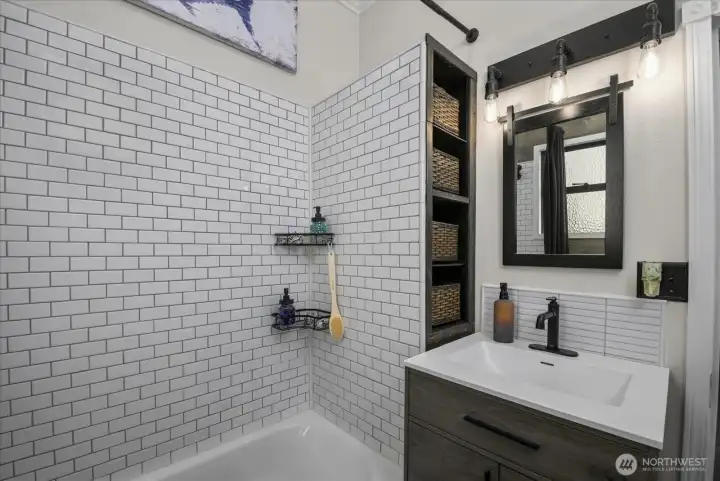 Full updated bathroom
