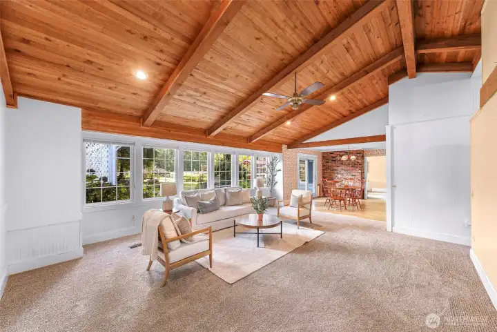 Open floor plan perfect for entertaining