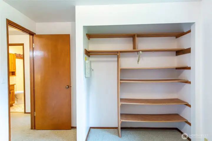 Bedroom 2 with closet