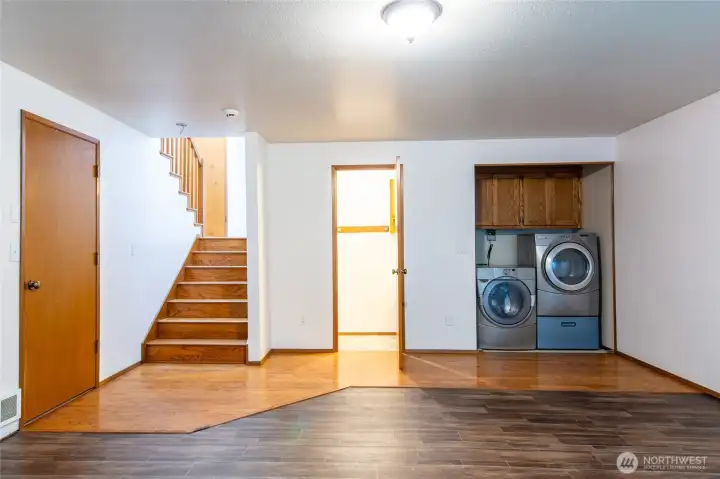 Family Room/Washer Dryer/1/2 Bath