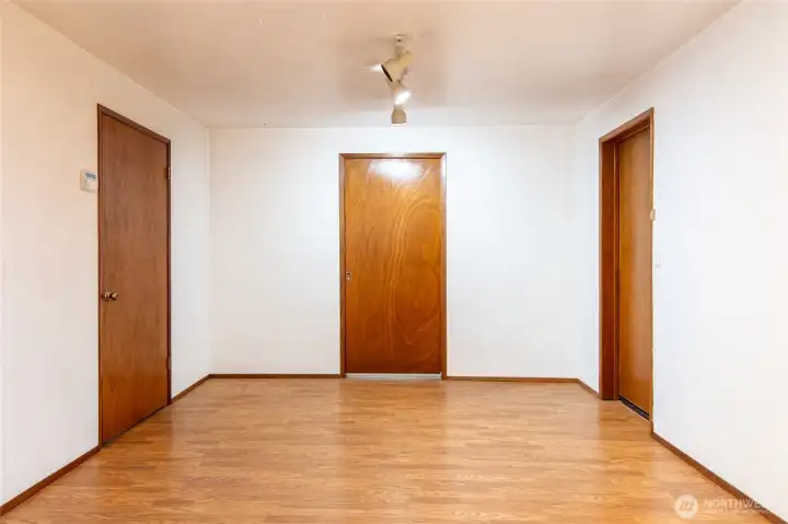 Bonus Room/Office space with door to half garage