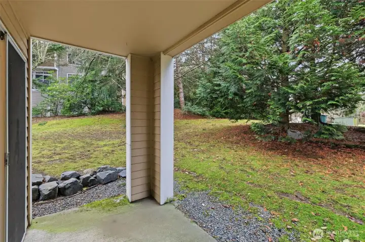 Beautiful patio views