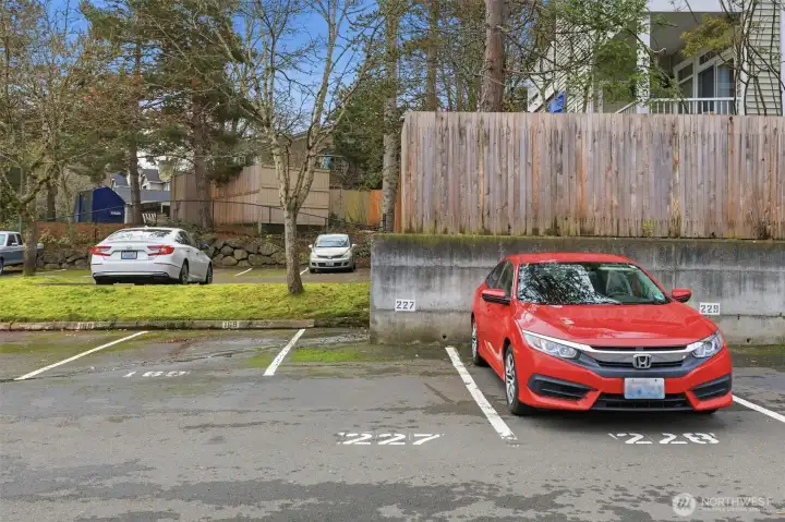 Uncovered parking #227