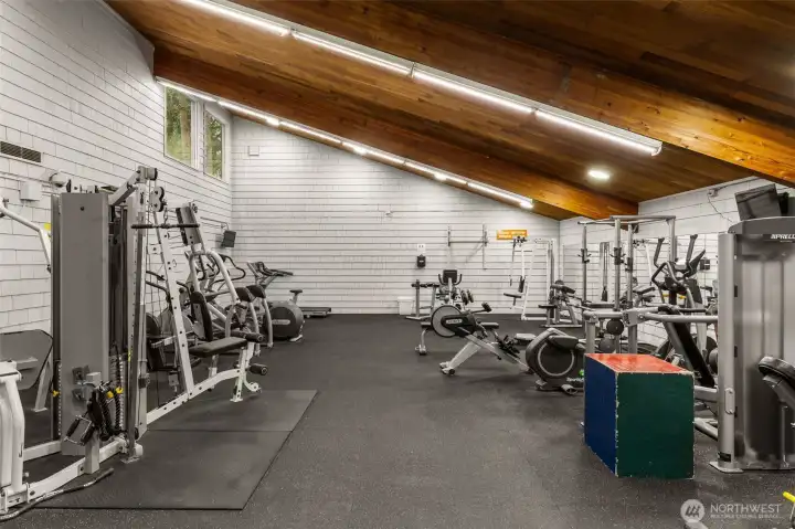 Let's get Physical! Your very own state of the art workout room.