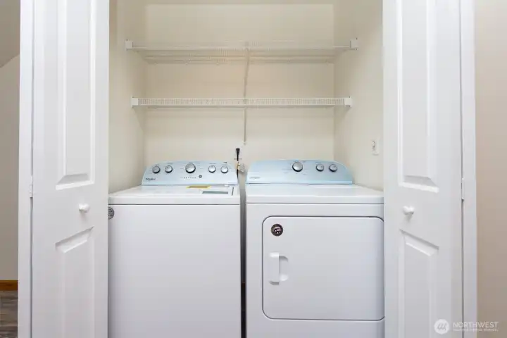 Unit 1100 - full laundry in each unit