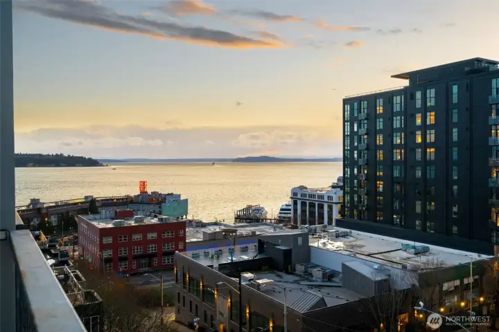 Sparkling Puget Sound views