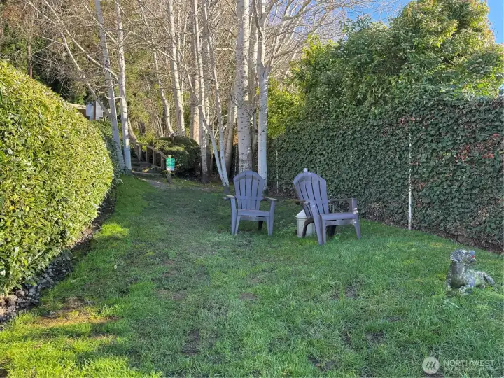 Dog walk area. Please pick-up after your pet :-)