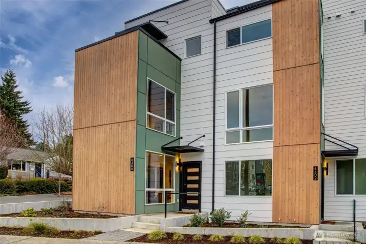Front porches beckon back to a time when neighbors knew neighbors. This already nice street frontage will be even better when the sidewalks are replaced in 4 to 6 months.