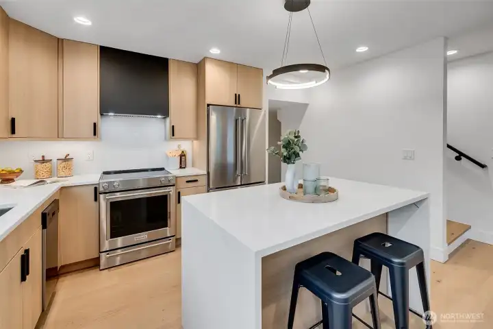 Main level great room.