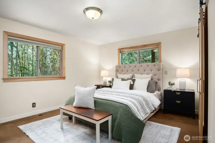 Primary on main level