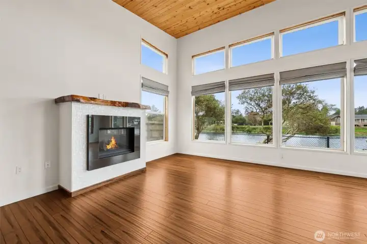 Custom Propane Fireplace