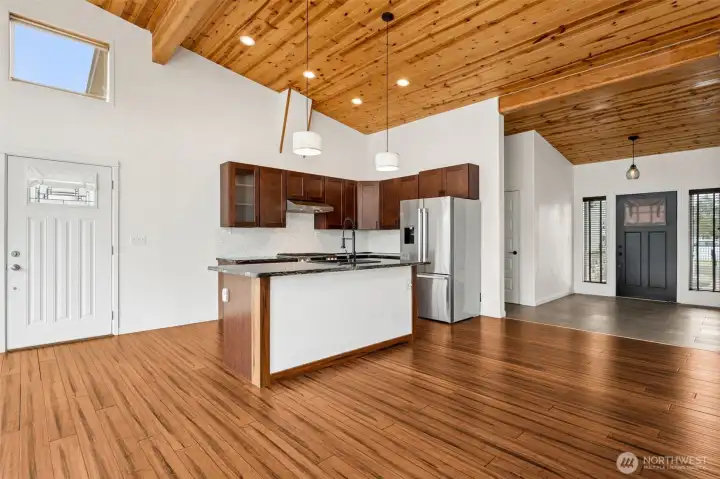Kitchen - Access to Back Deck