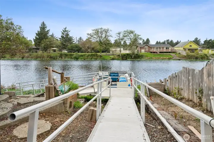 Accessible Ramp to the Dock