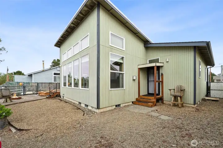 Fully Fenced Backyard