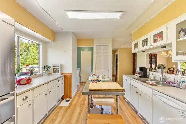 Updated light filled kitchen