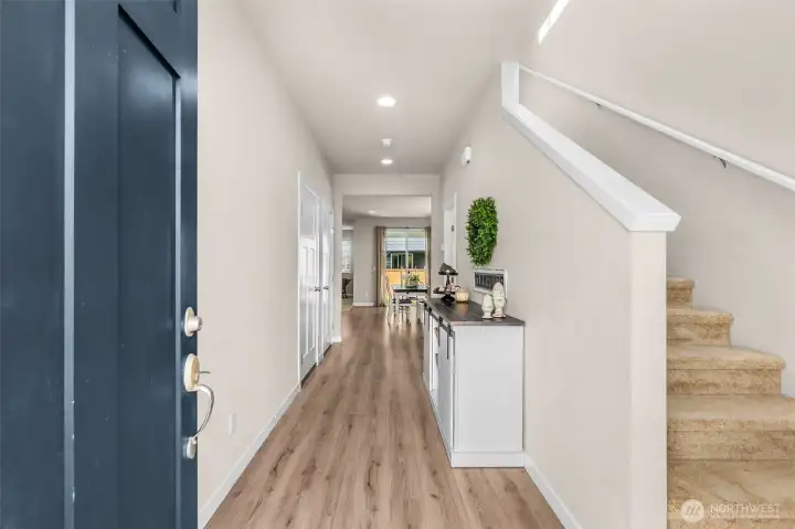 Easy care laminate flooring