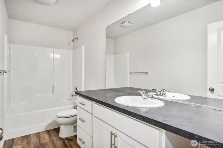 Disclaimer Secondary photos of same floor plan on different lot in different community: Photos are from another Warren, finishes, upgrades, and features may vary.