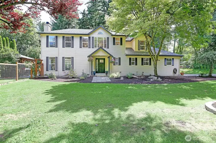Welcome home! From the moment you arrive, you'll be captivated by the inviting curb appeal, beautifully maintained landscaping, and warm, welcoming entrance that set the stage for everything this exceptional home has to offer.