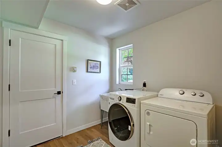 Main level laundry