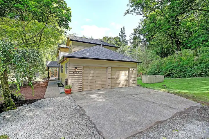 2-car garage