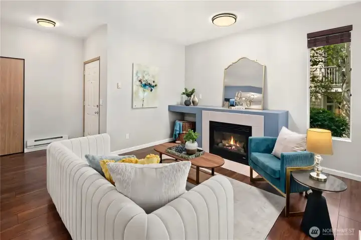 Plenty of room to enjoy bright mornings and cozy evenings.