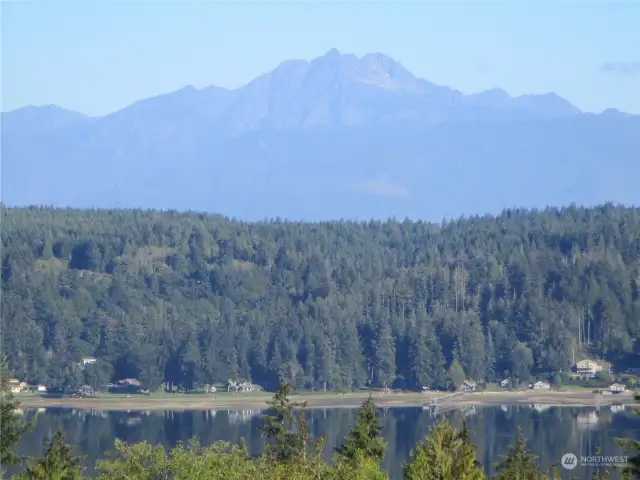 Hood Canal and Olympic Mountains