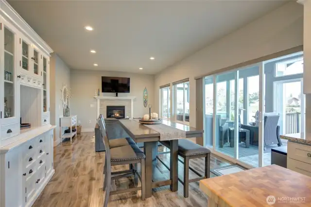 By now you are certainly curious about the sunroom...