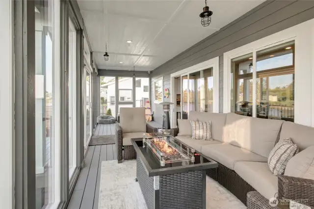 Designed with windows on the south end to allow the gentle ocean air to flow through.