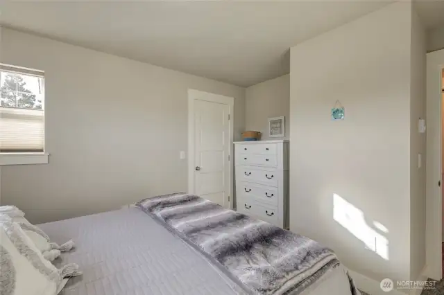 Perfect nook for a chest of drawers!
